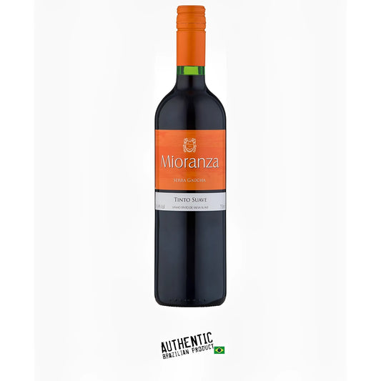 Vino Tinto Dulce Mioranza 750ml 12,5% vol. (ABV 12,5%) Serra Gaucha - Brasil