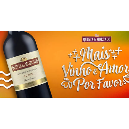 Quinta do Morgado Sweet Red Wine 750ml 10% vol. (ABV 10%) Serra Gaucha