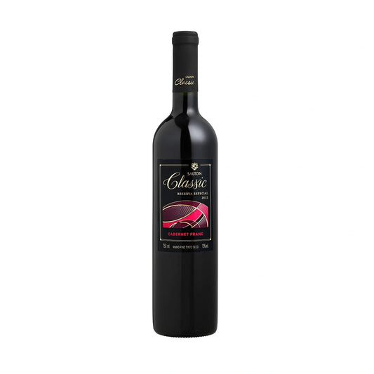 Vino tinto seco Salton Classic Cabernet Franc 750 ml 12,5 % vol. (ABV 12,5 %) Serra Gaucha - Brasil