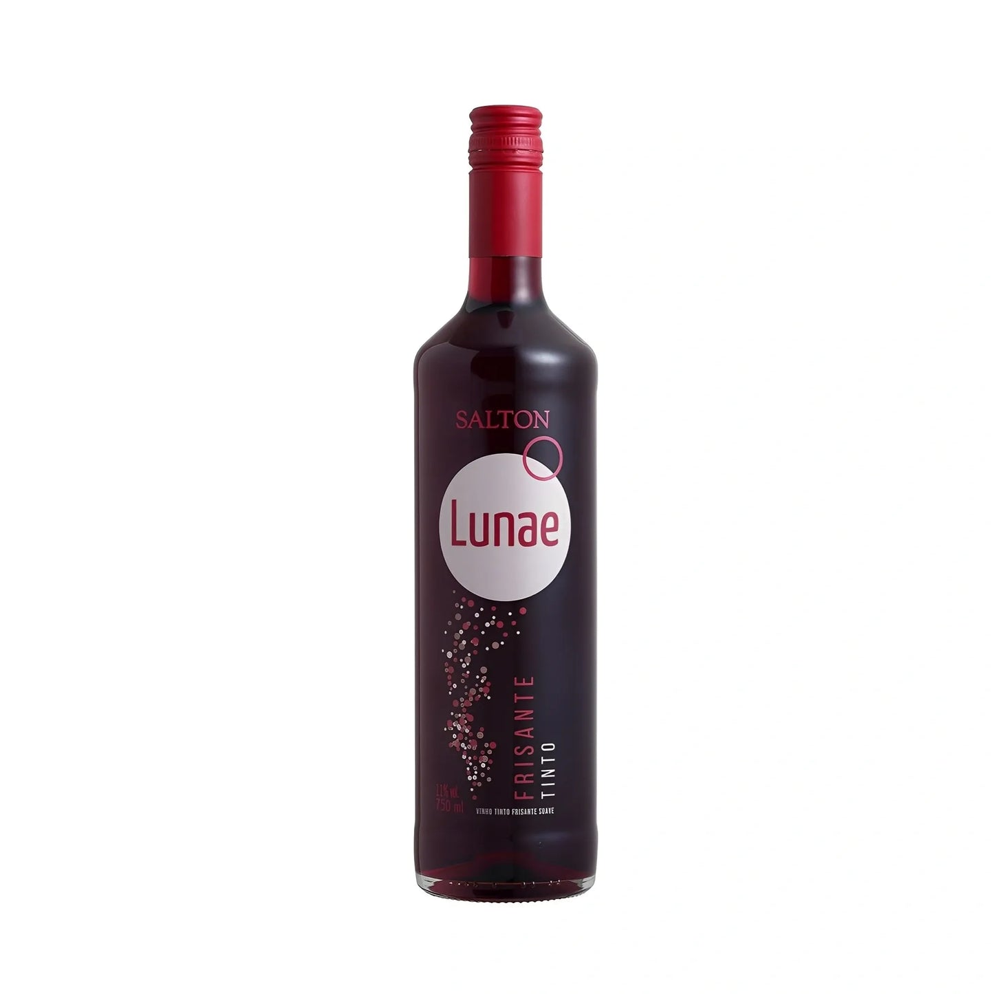 Vino tinto espumoso dulce Salton Lunae 750 ml 11 % vol. (ABV 11 %) Serra Gaucha - Brasil