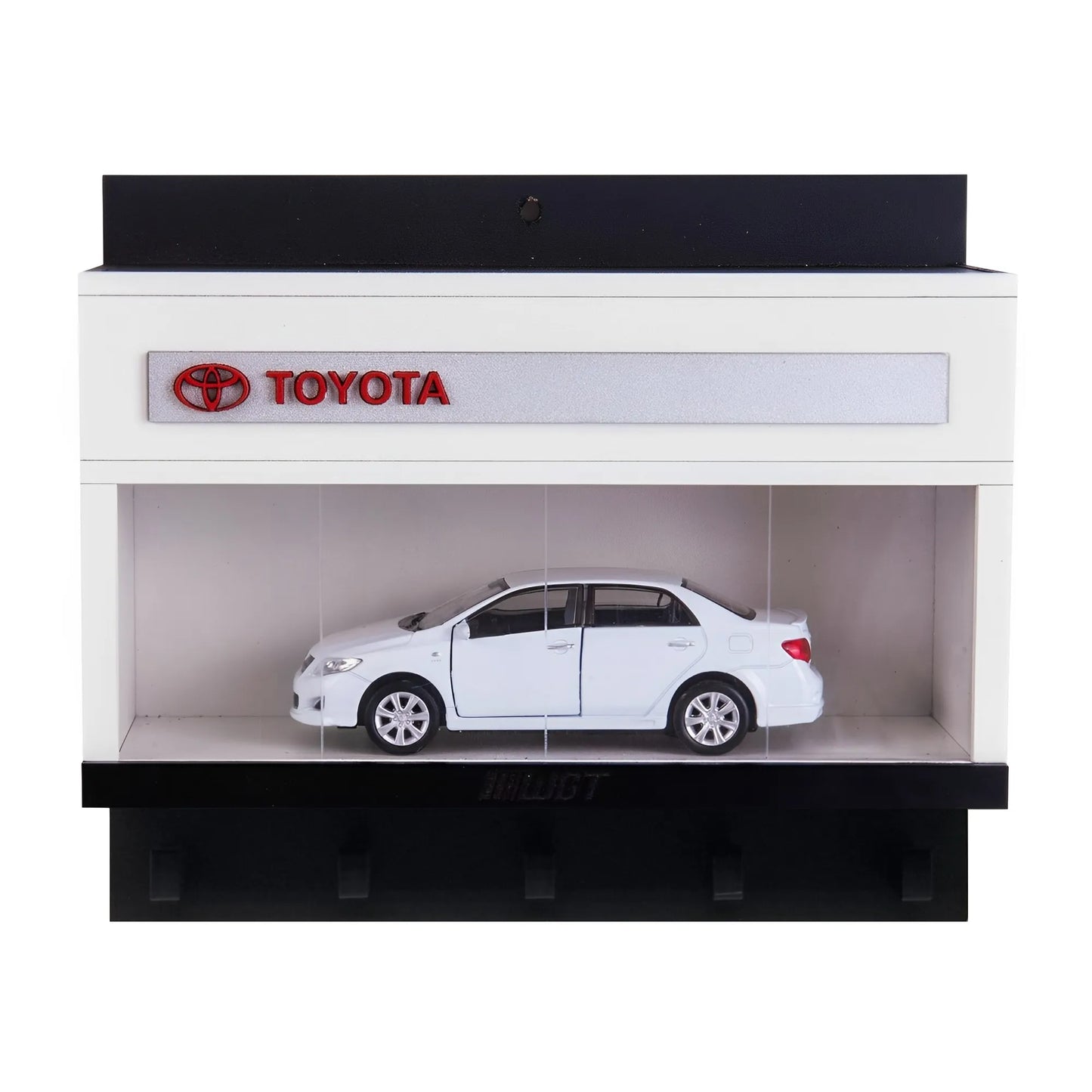 *CLEARANCE SALE* Toyota Wall Key Hook Rack - Scale Model Car Display Case