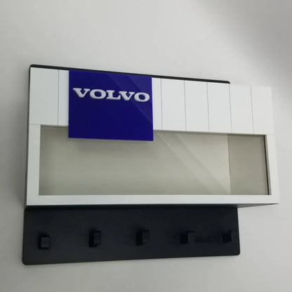 *CLEARANCE SALE* Volvo Wall Key Hook Rack - Scale Model Car Display Case