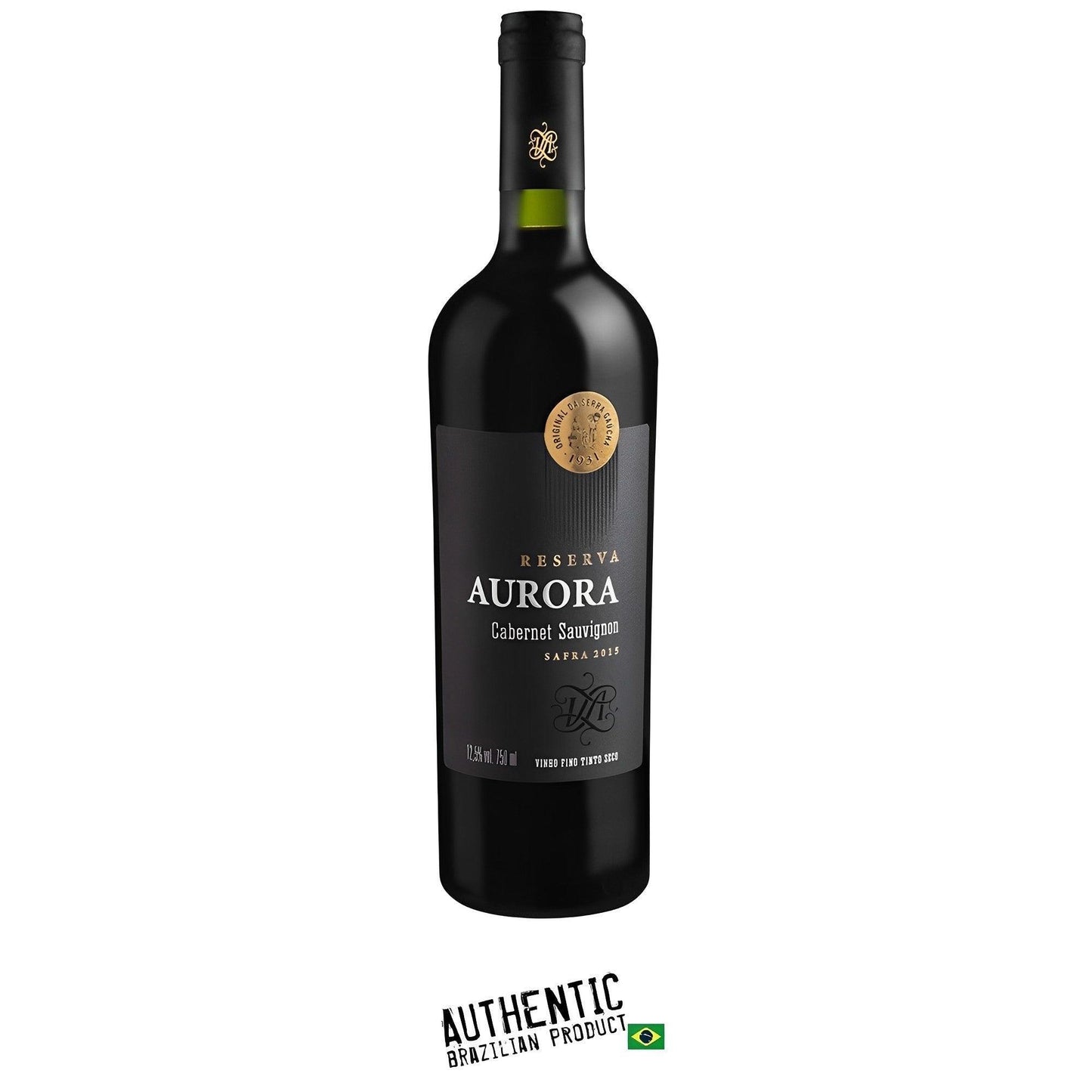 Aurora Reserva Cabernet Sauvignon Dry Red Wine 750ml - Serra Gaúcha - Brazilian Shop