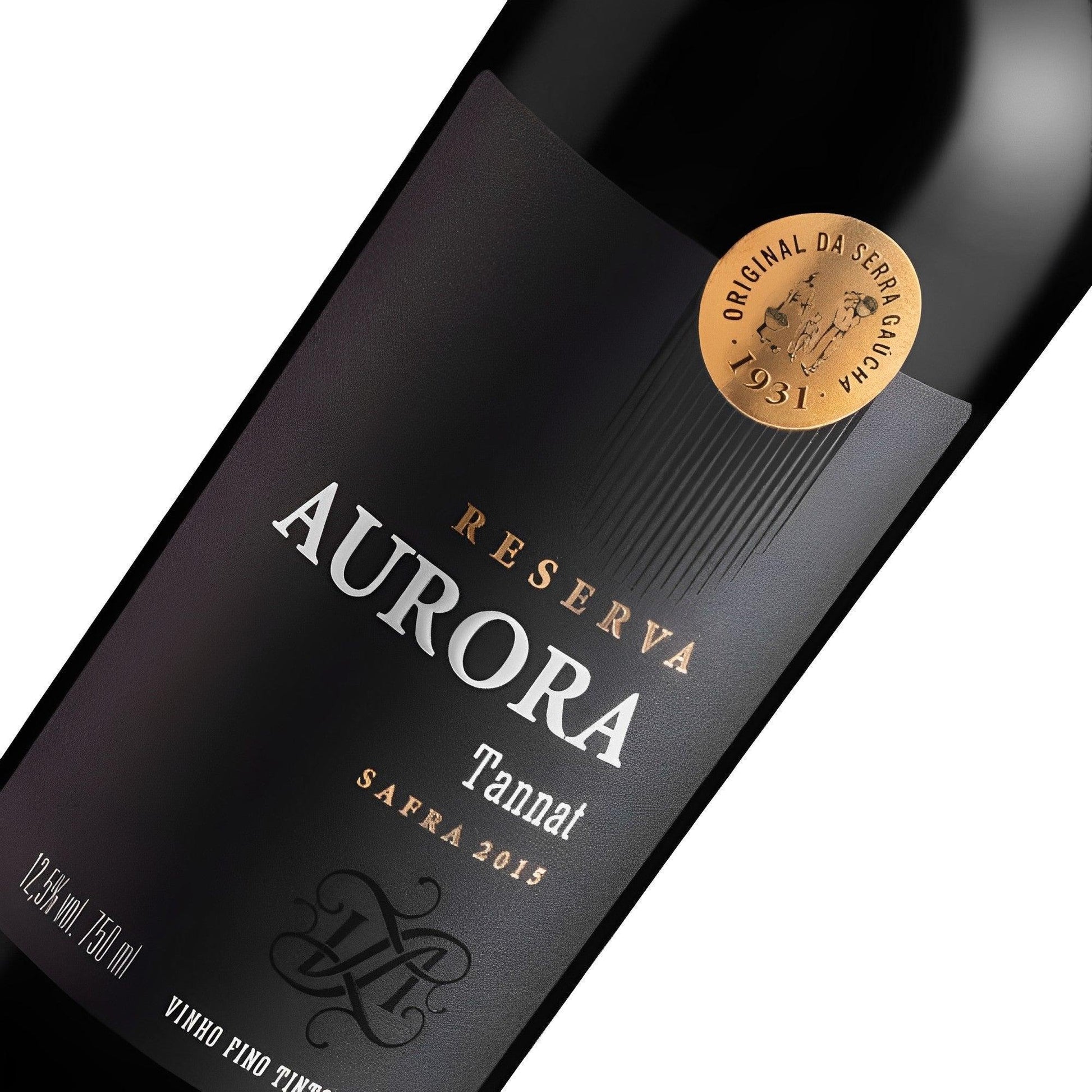 Aurora Reserva Tannat Dry Red Wine 750ml - Serra Gaúcha - Brazilian Shop