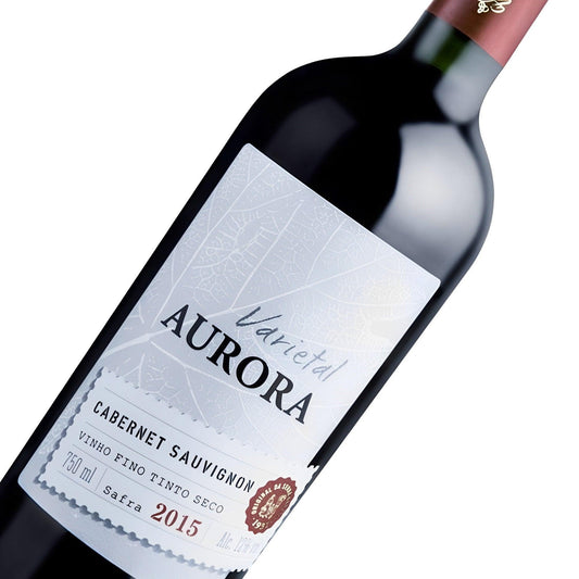 Aurora Varietal Cabernet Sauvignon Dry Red Wine 750ml - Serra Gaúcha - Brazilian Shop