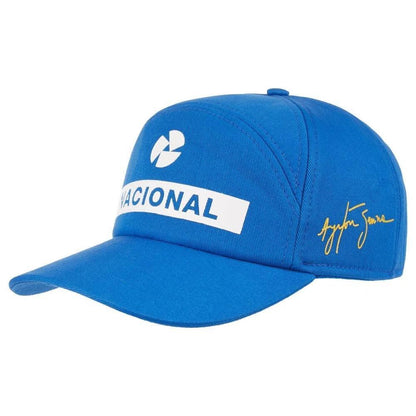 Authentic Ayrton Senna Nacional Signature Cap - Official Item - Brazilian Shop