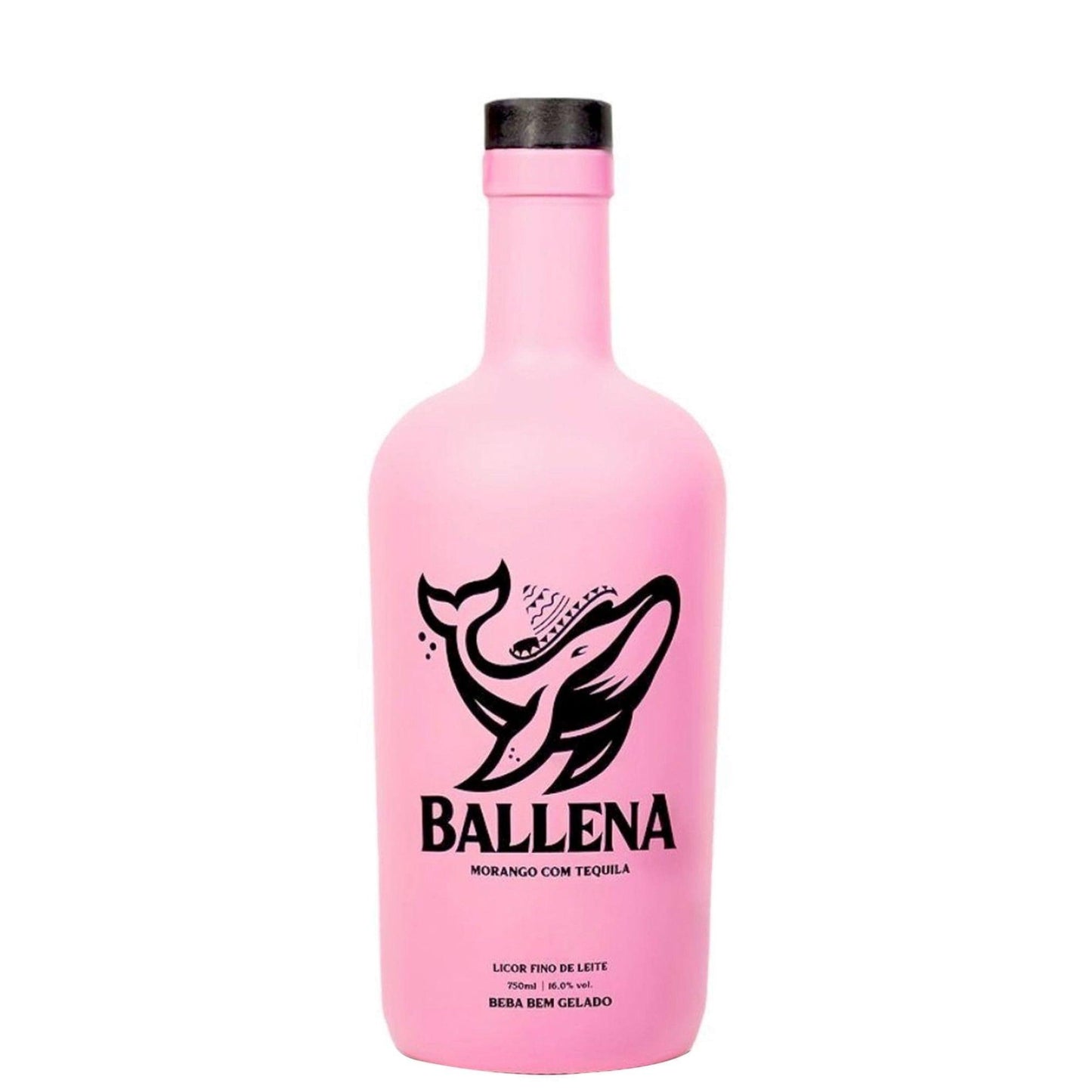 Ballena Strawberry Cream Liqueur with Tequila 750ml - Brazilian Shop