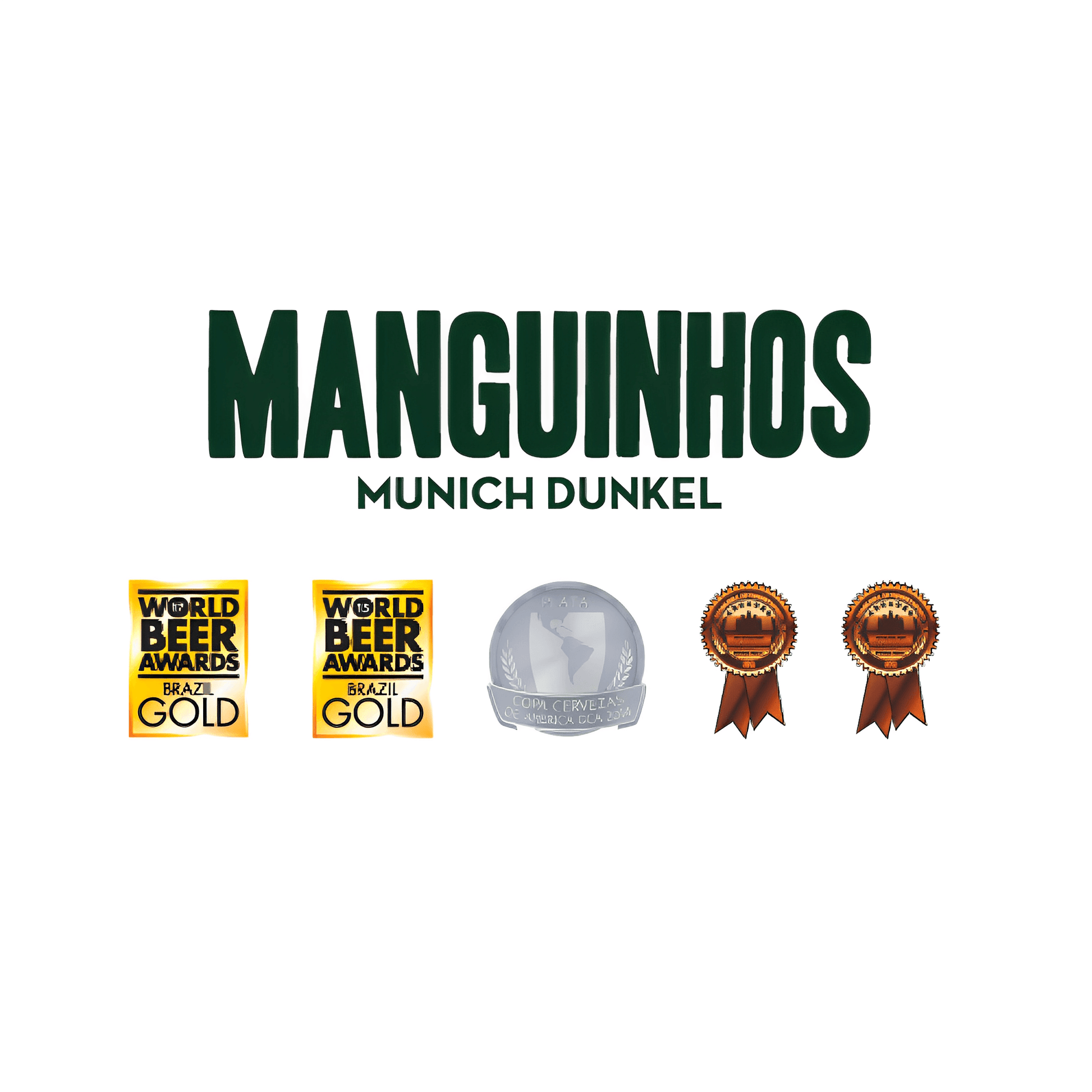 Buzios Manguinhos Munich Dunkel Craft Beer 20.28 fl oz (Pack of 6) - Brazilian Shop