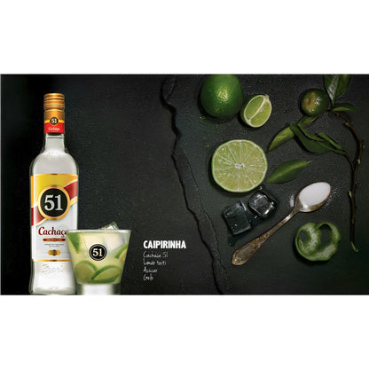 51 Export Model 700ml | Authentic Brazilian Cachaca | Finest Quality - Brazilian Shop