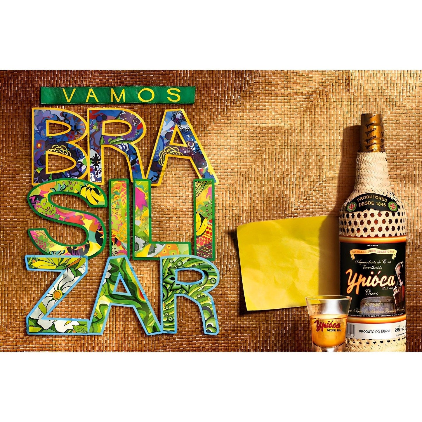 Cachaça Ypióca Gold 965 ml - Brazilian Shop