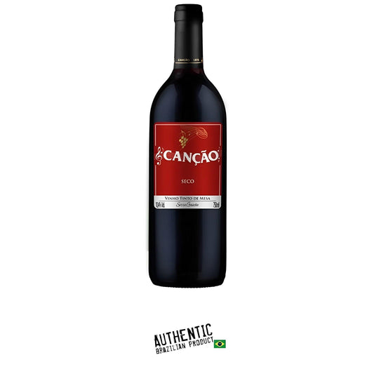 Canção Dry Red Table Wine 750ml - Serra Gaúcha - Brazilian Shop