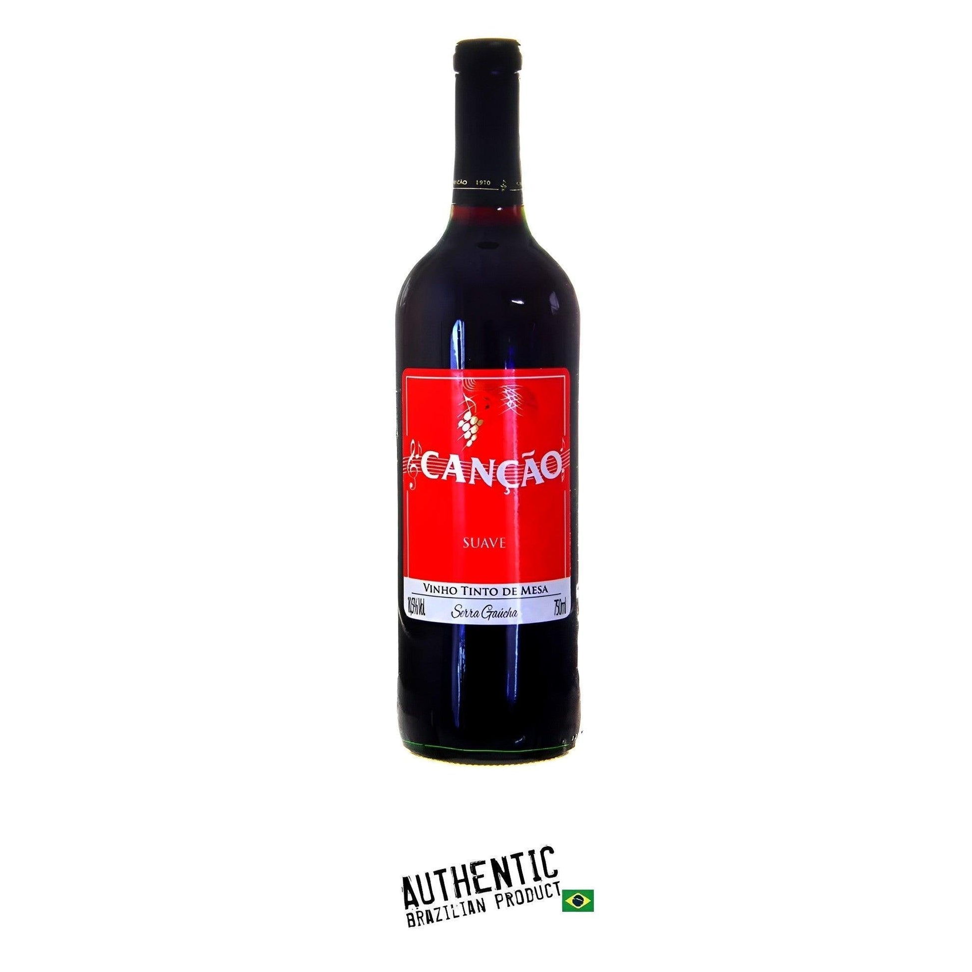 Canção Sweet Red Table Wine 750ml - Serra Gaúcha - Brazilian Shop