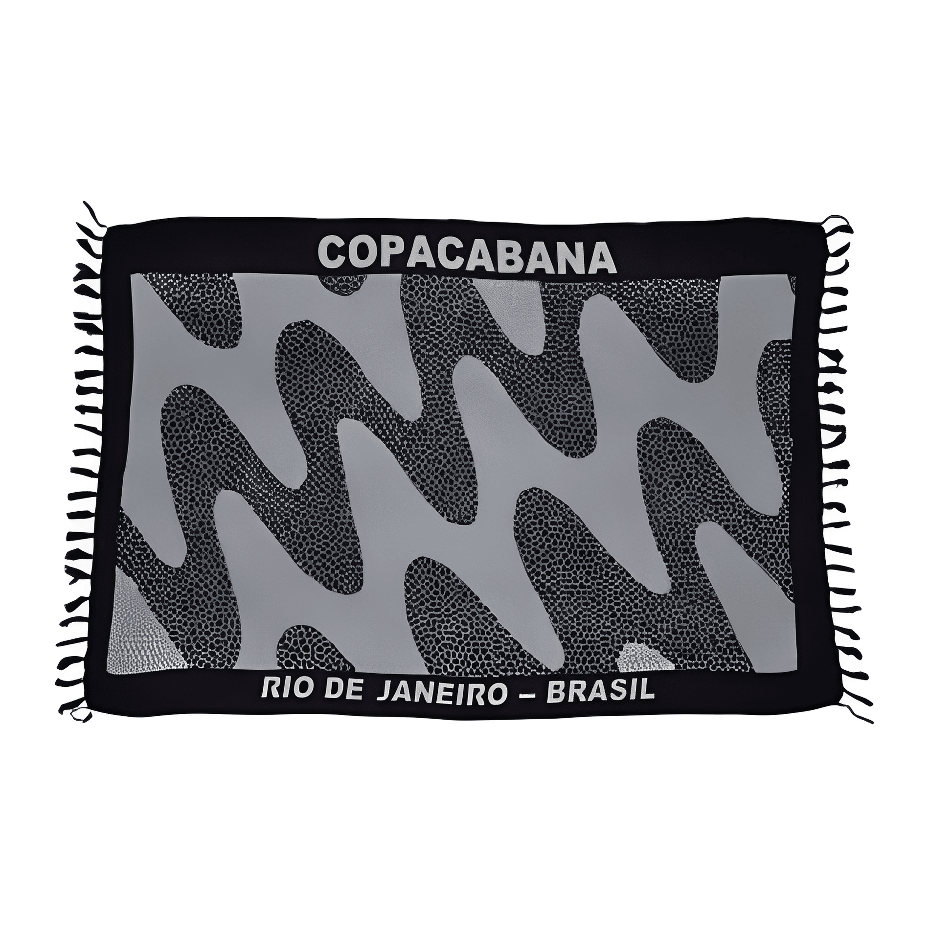 Canga Brazilian Beach Towel Copacabana Rio de Janeiro - Brazilian Shop