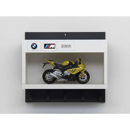 clearance sale BMW M Motorcycles Wall Key Hook Rack For Model Cars - Unique Handmade - Brazilian Shop