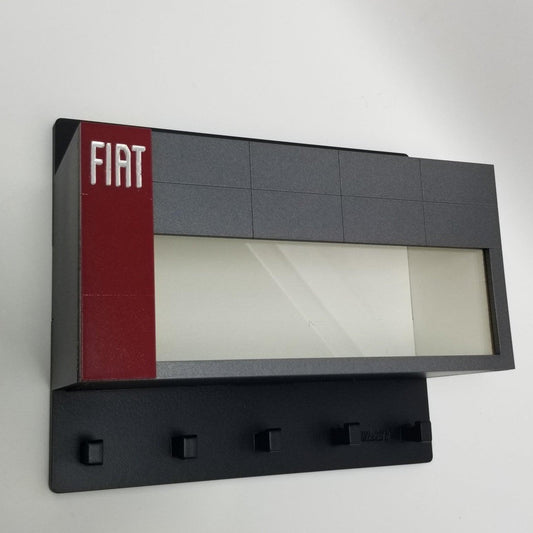 clearance sale Fiat Wall Key Hook Rack For Model Cars - Exclusive Handmade Item - Brazilian Shop