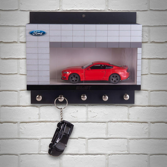 clearance sale Ford Wall Key Hook Rack For Model Cars - Exclusive Handmade Item - Brazilian Shop