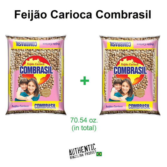 Combrasil Brown Beans 35.27 oz. (Pack of 2) - Brazilian Shop