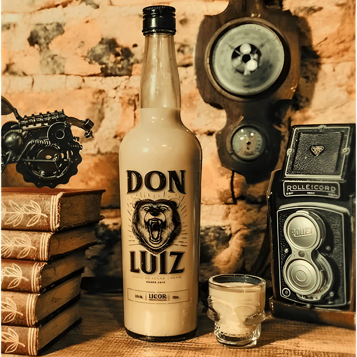 Don Luiz Liqueur - Dulce de Leche Cream 700ml - Authentic Brazilian Drink - Brazilian Shop