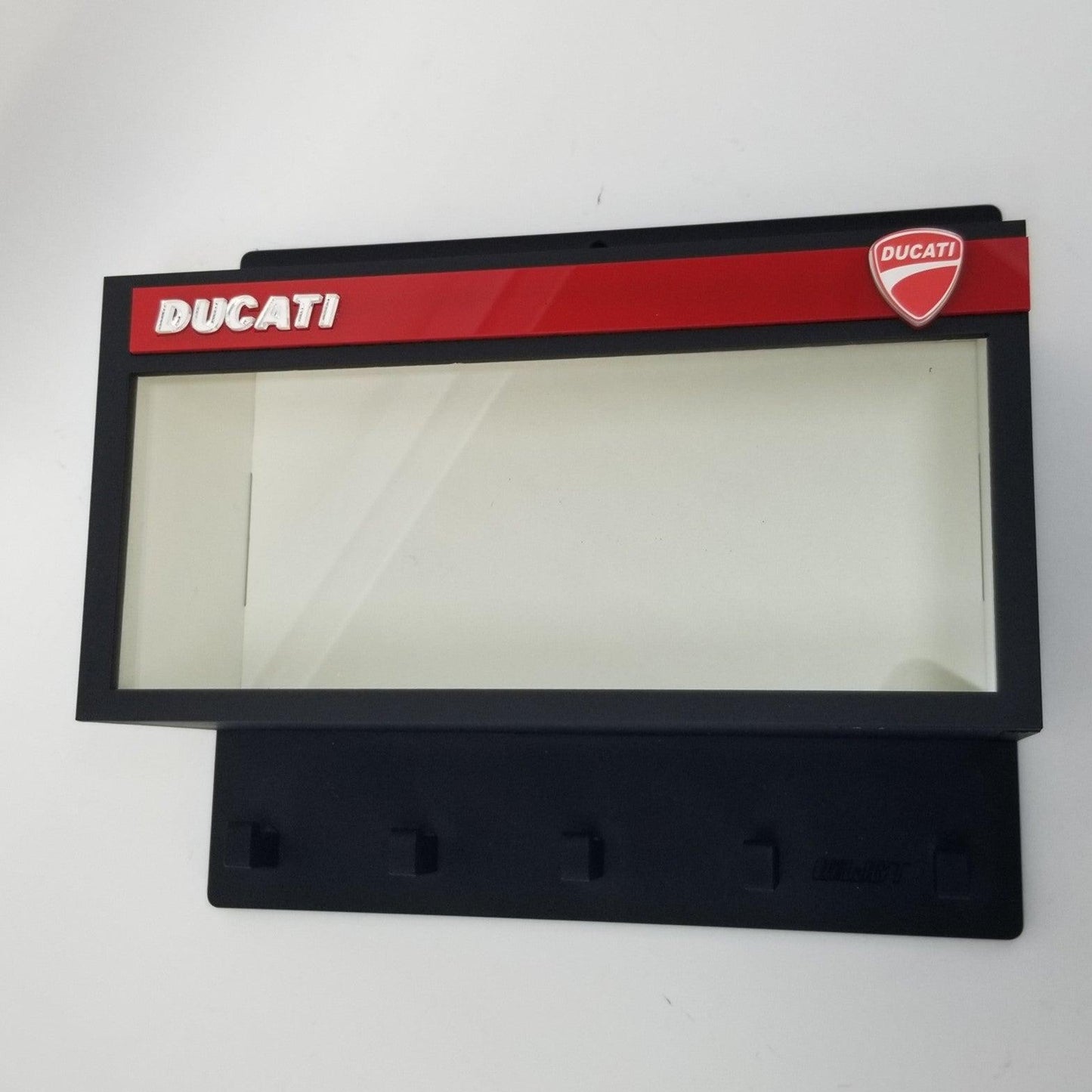 Ducati Dealership Wall Key Hook Rack - Exclusive item - Handcrafted Key Holder - Brazilian Shop