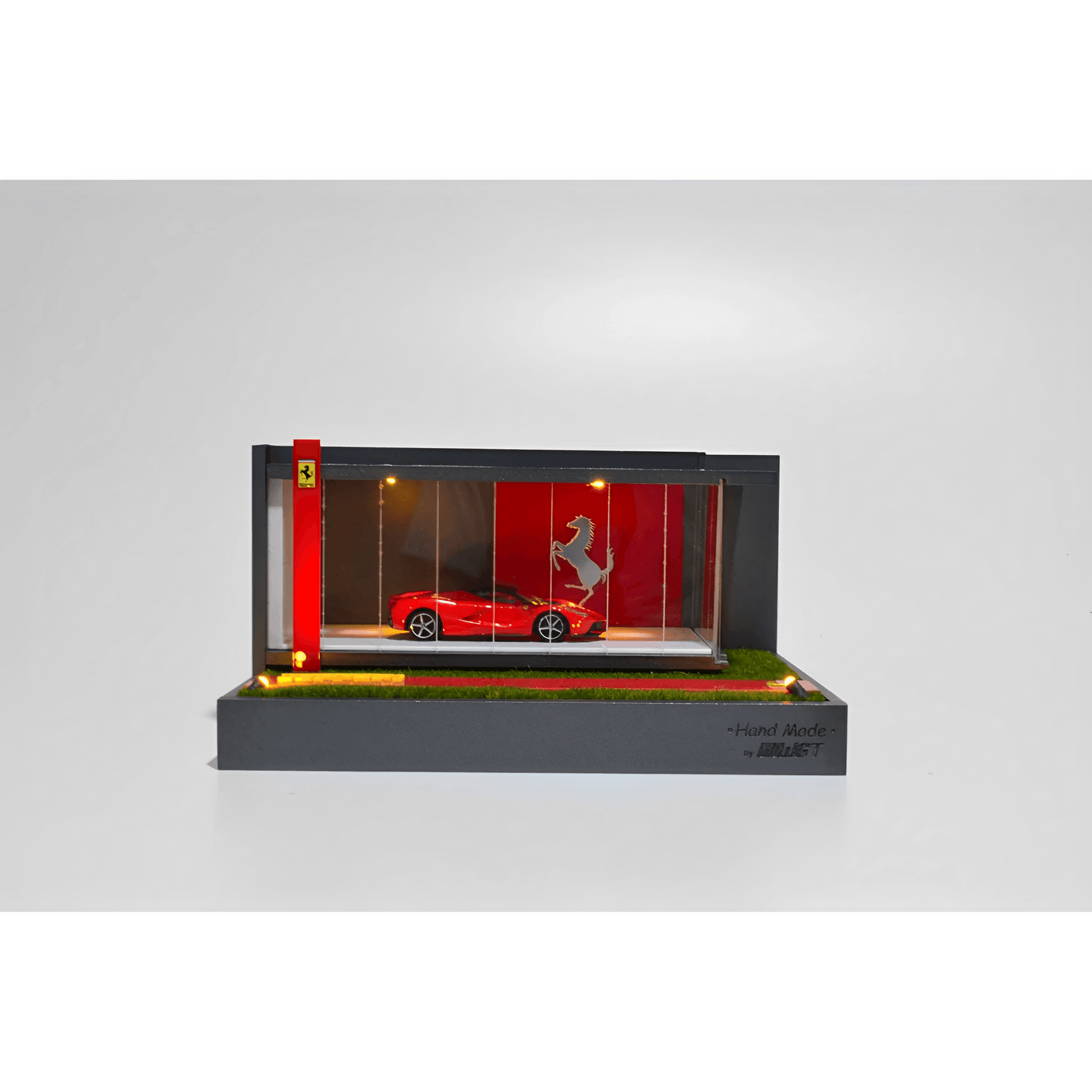 Ferrari Dealership Exhibitor For Model Cars - Exclusive Item - Handmade - Brazilian Shop