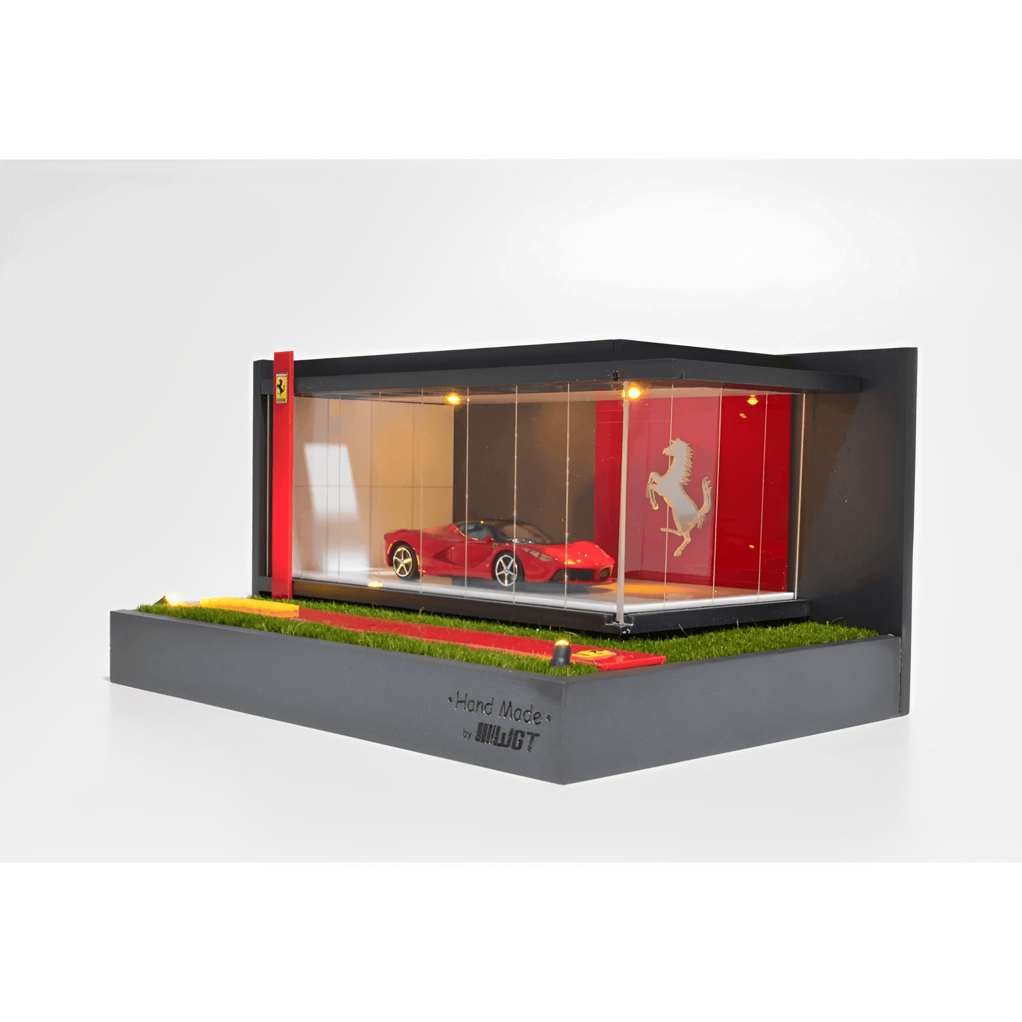 Ferrari Dealership Exhibitor For Model Cars - Exclusive Item - Handmade - Brazilian Shop