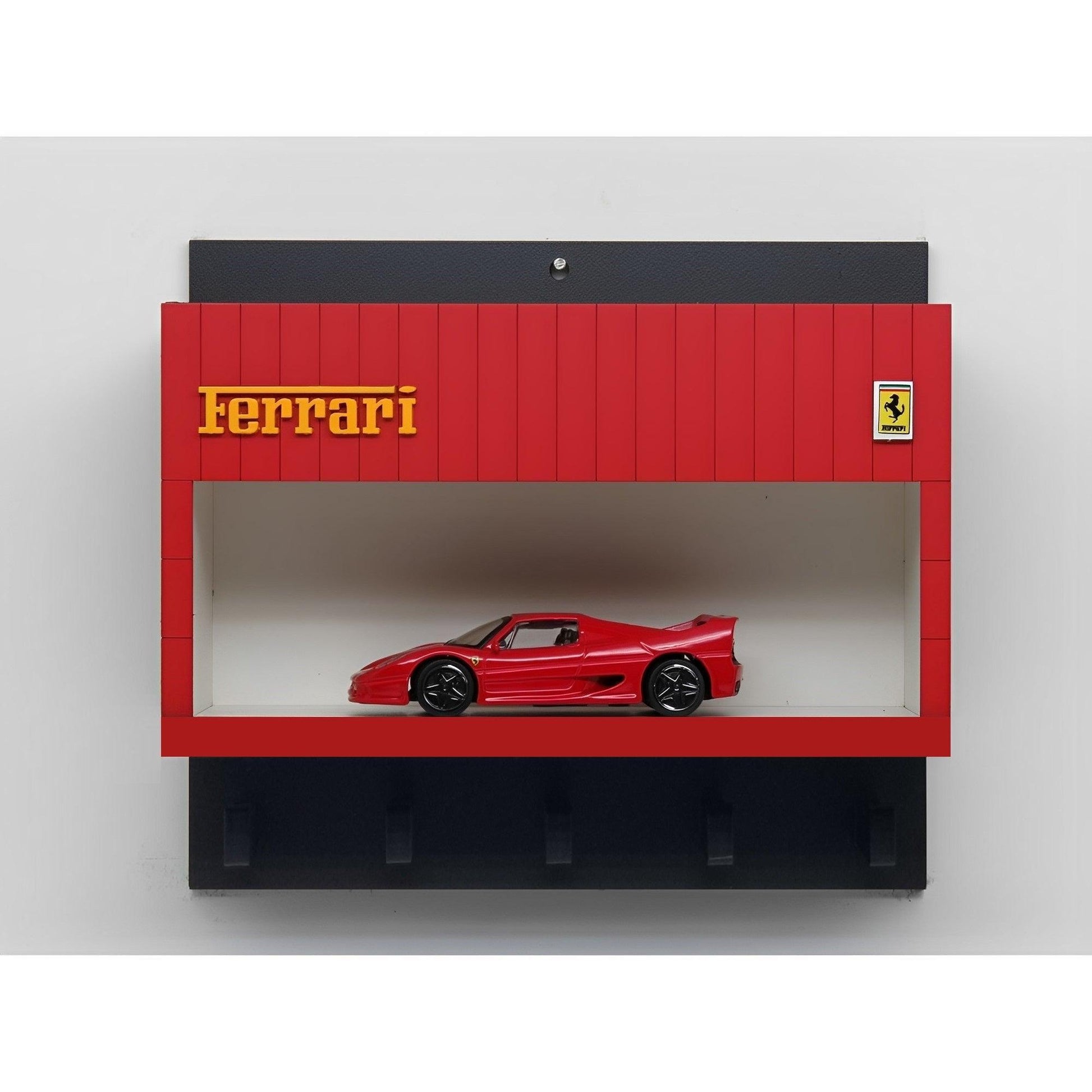 Ferrari Dealership Wall Key Hook Rack - Exclusive Item - Handcrafted Key Holder - Brazilian Shop