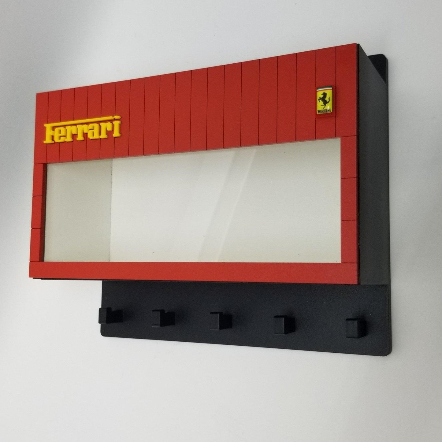 Ferrari Dealership Wall Key Hook Rack - Exclusive Item - Handcrafted Key Holder - Brazilian Shop