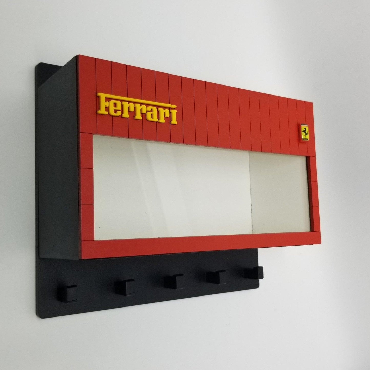 Ferrari Dealership Wall Key Hook Rack - Exclusive Item - Handcrafted Key Holder - Brazilian Shop