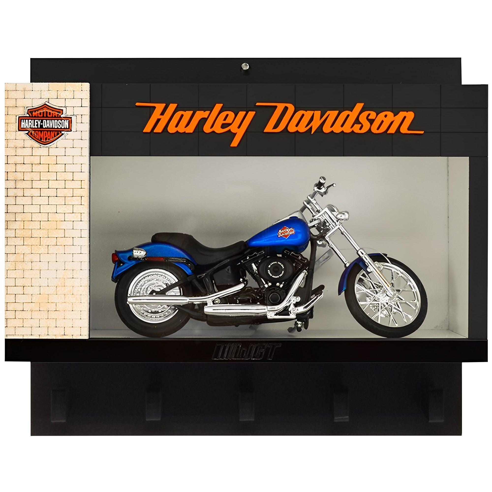 Harley Davidson Wall Key Hook Rack For Model Bikes Unique Handmade Brazilian Shop