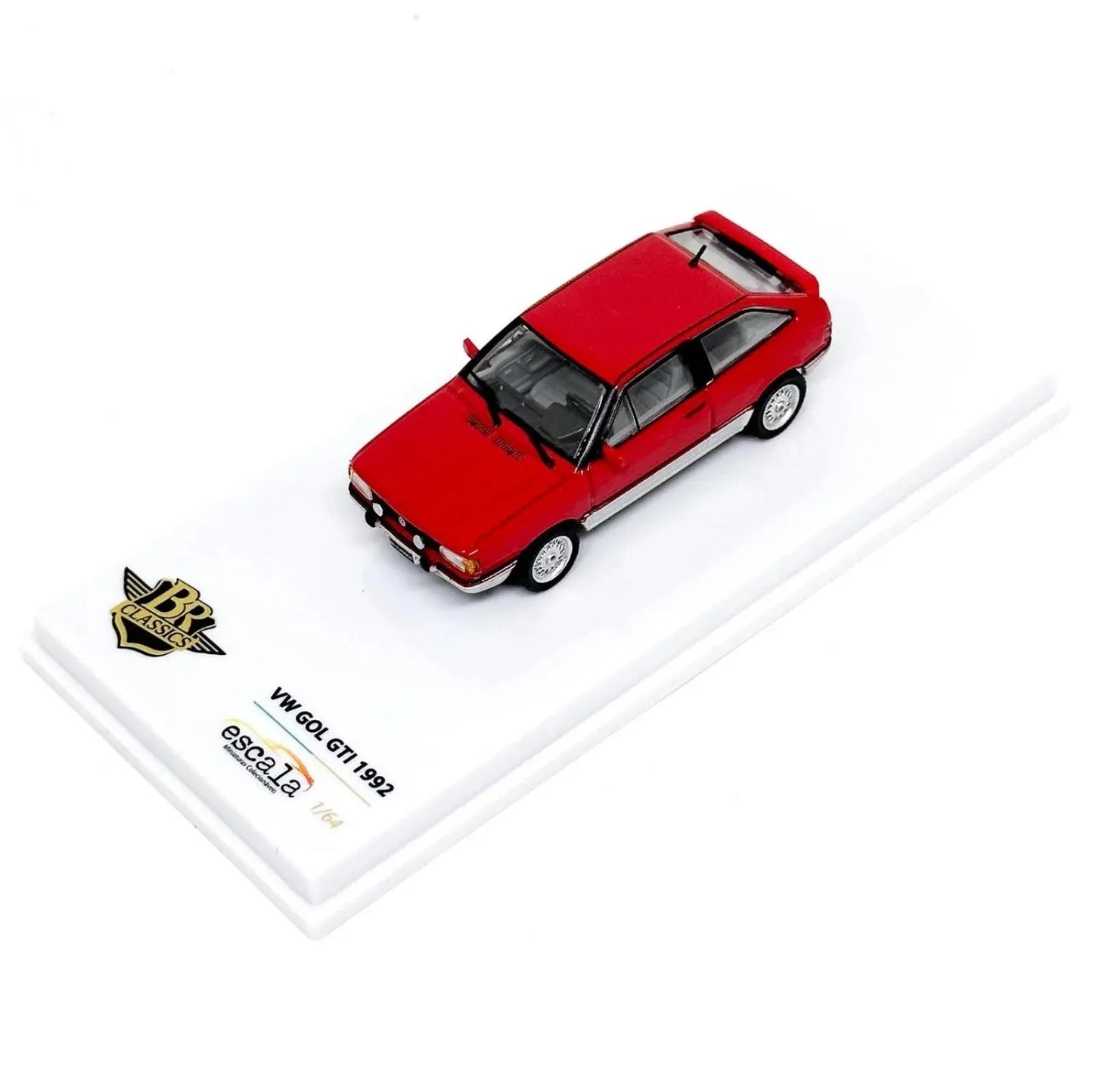 Volkswagen Gol GTI (1992) Red | 1:64 Diecast | Exclusive | BR Classics