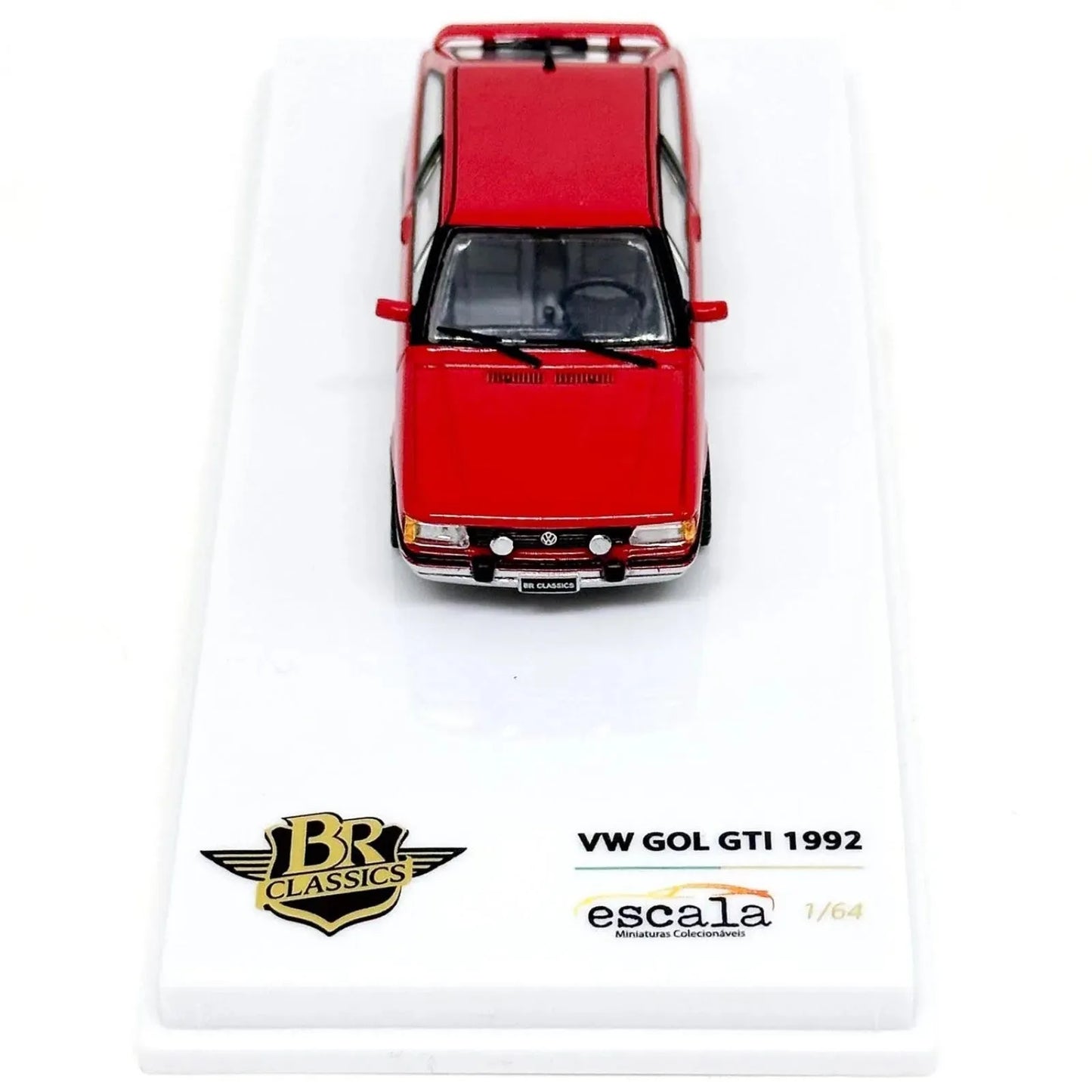 Volkswagen Gol GTI (1992) Red | 1:64 Diecast | Exclusive | BR Classics