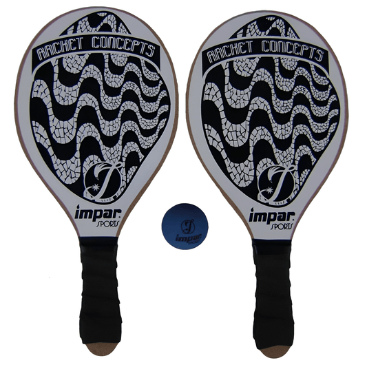 Impar Sports Copacabana Sidewalk Frescobol Paddleball Set - Brazilian Shop