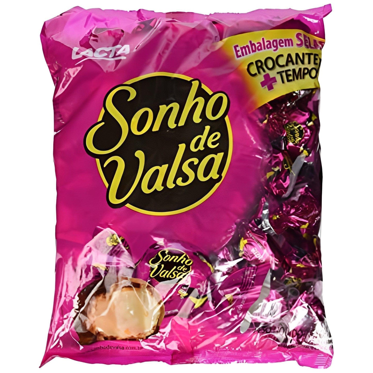 Lacta Sonho de Valsa Bonbon Bag 35.27 oz. (1kg) - Brazilian Shop