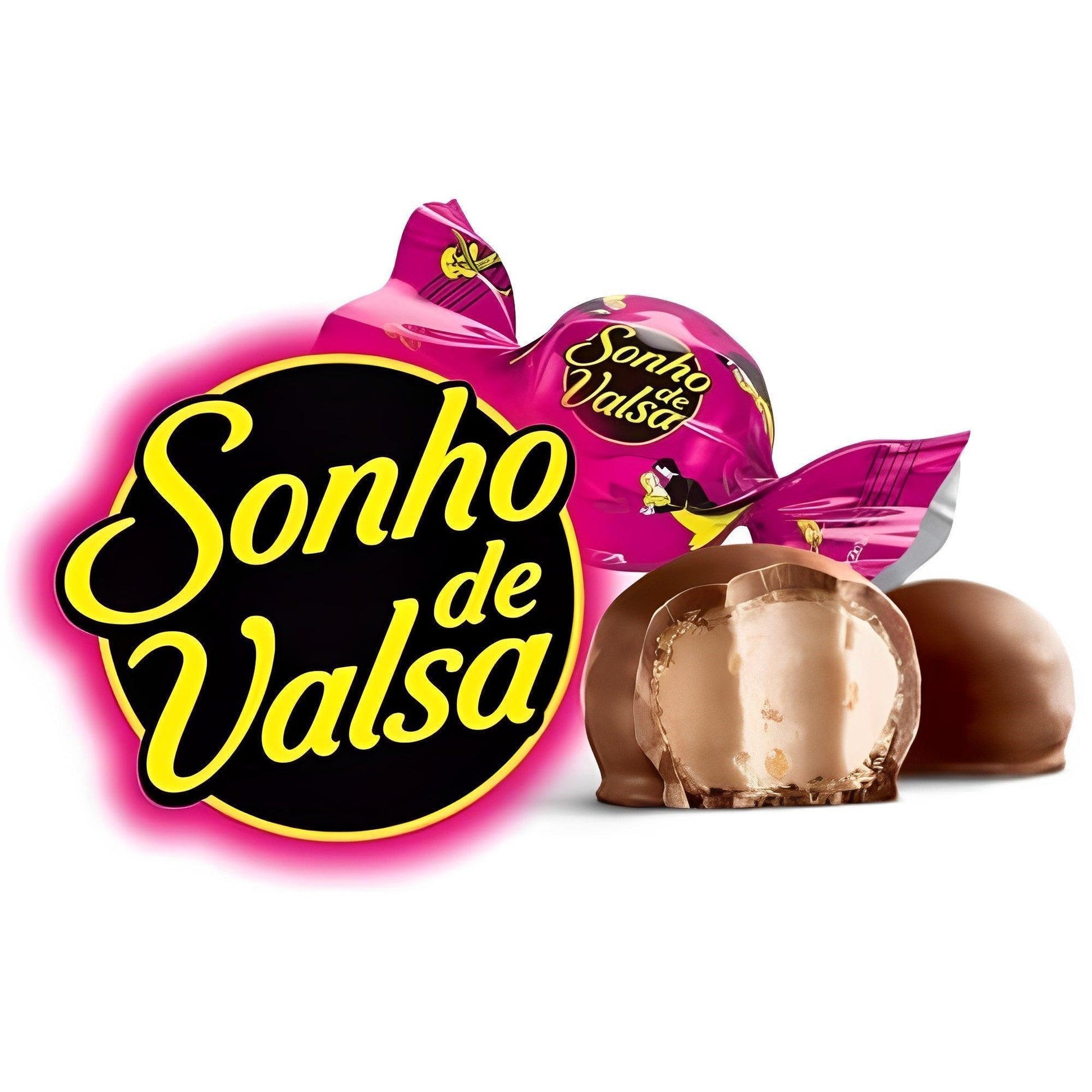 Lacta Sonho de Valsa Bonbon Bag 35.27 oz. (1kg) - Brazilian Shop