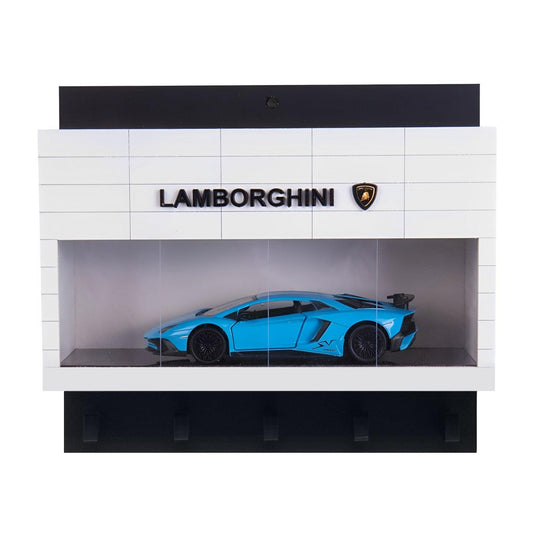 Lamborghini Wall Key Hook Rack For Model Cars - Unique Handmade Item - Brazilian Shop