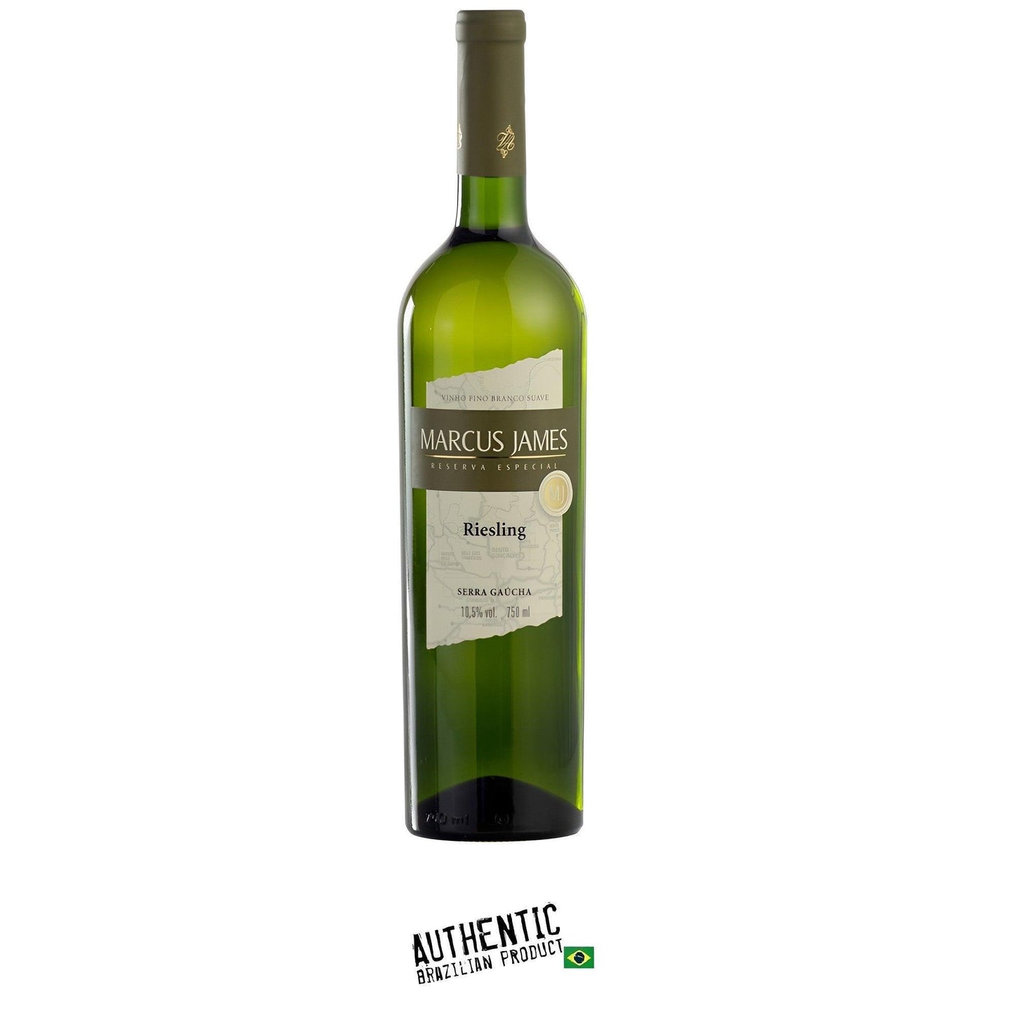 Marcus James Reserved Riesling White Wine 750ml - Serra Gaúcha - Brazilian Shop