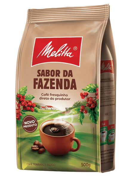 Melitta Farm Flavor Coffee 17.64 oz (Pack of 2) - Brazilian Shop