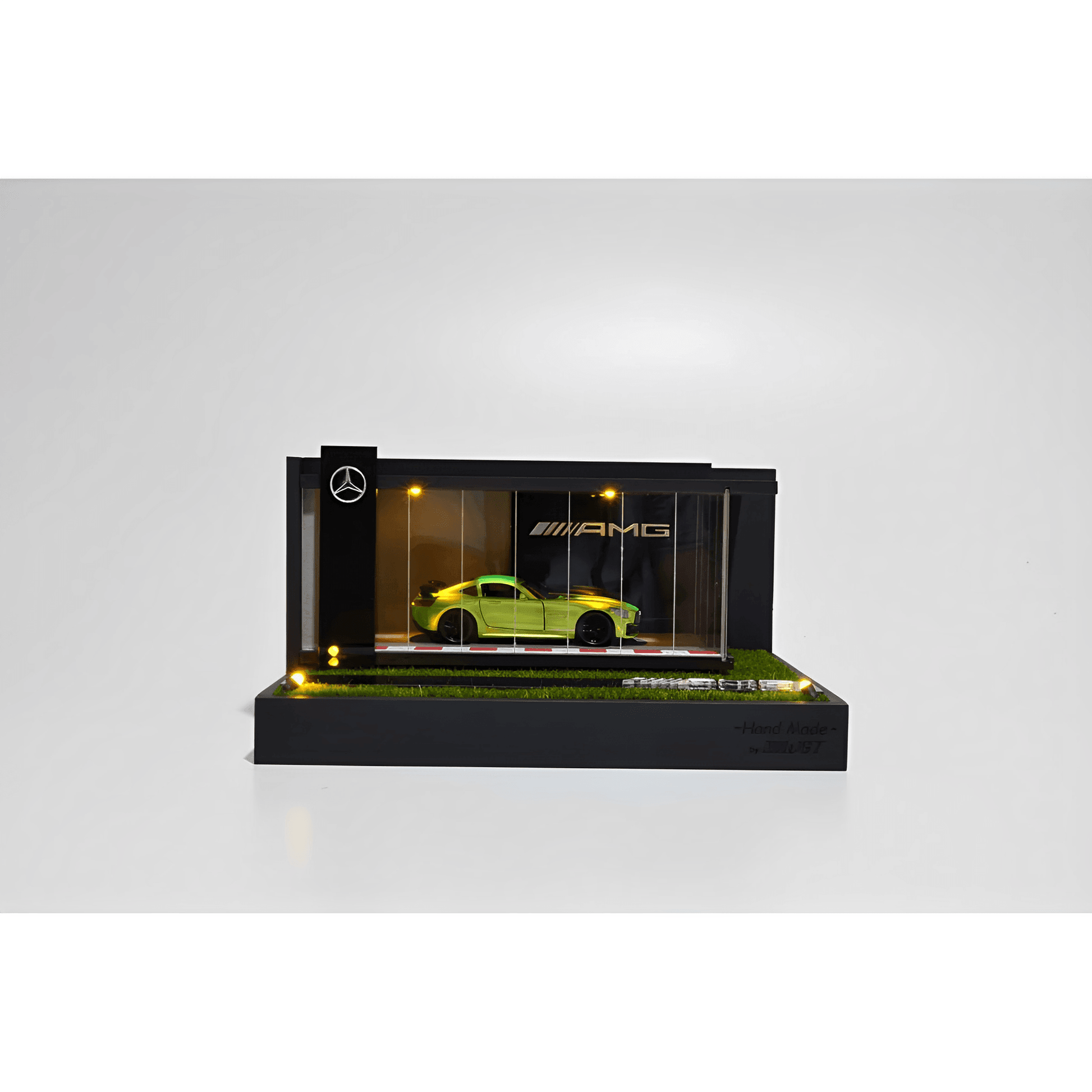 Mercedes AMG Dealership Exhibitor For Model Cars - Exclusive Item - Handmade - Brazilian Shop