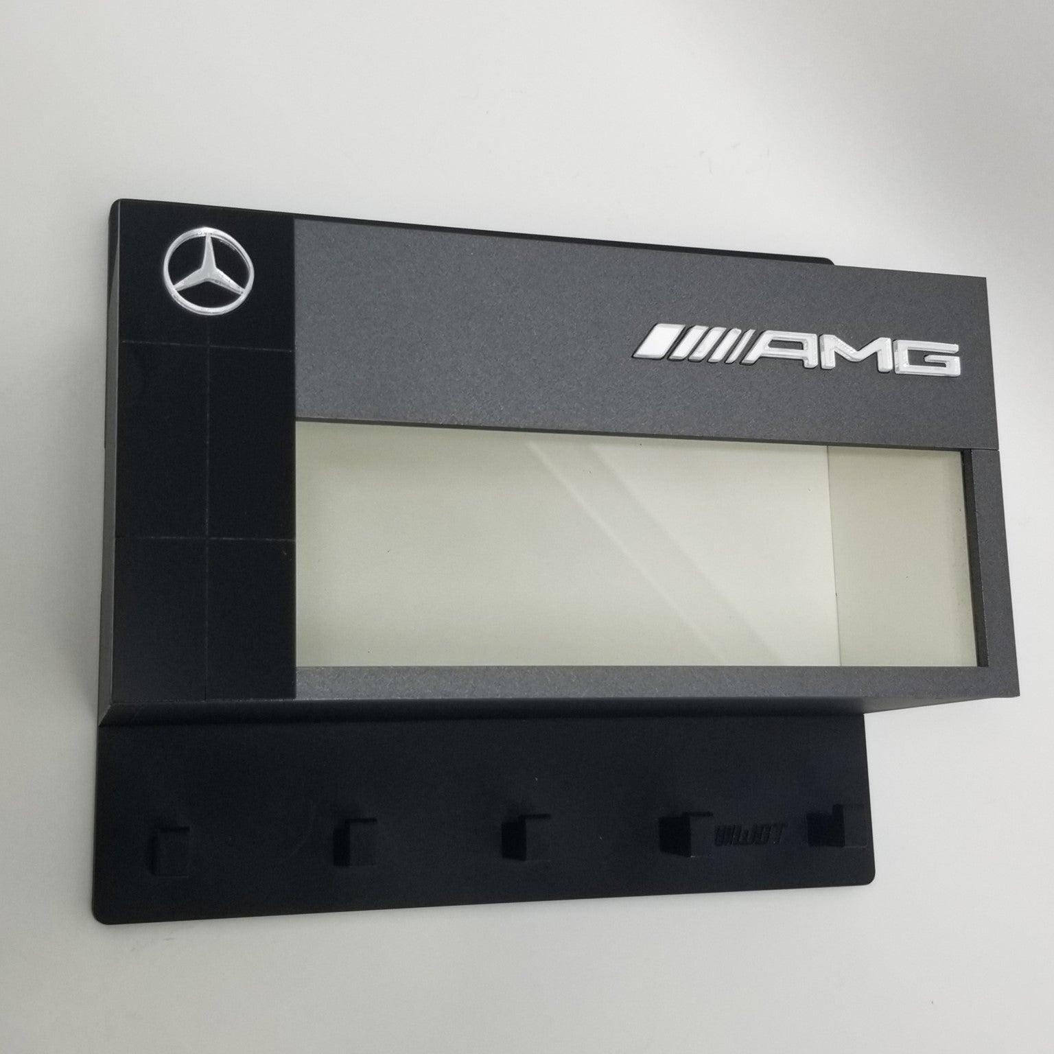 Mercedes AMG Dealership Wall Key Hook Rack - Exclusive Item - Handcrafted - Brazilian Shop