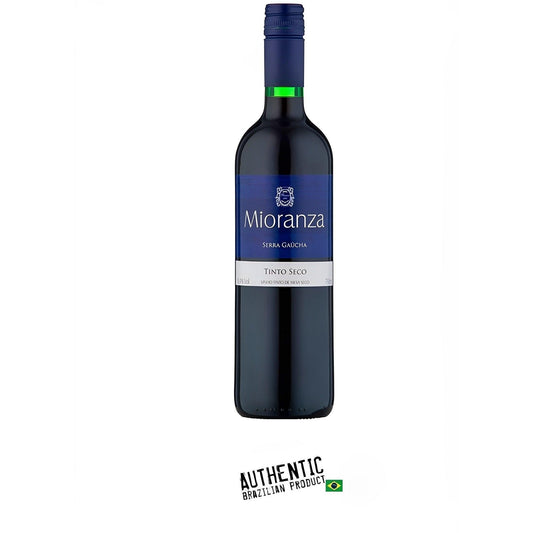 Mioranza Dry Red Wine 750ml - Serra Gaúcha - Brazilian Shop