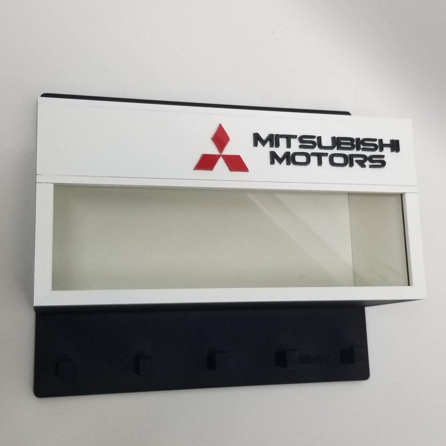 Mitsubishi Dealership Wall Key Hook Rack - Exclusive Item Handcrafted Key Holder - Brazilian Shop