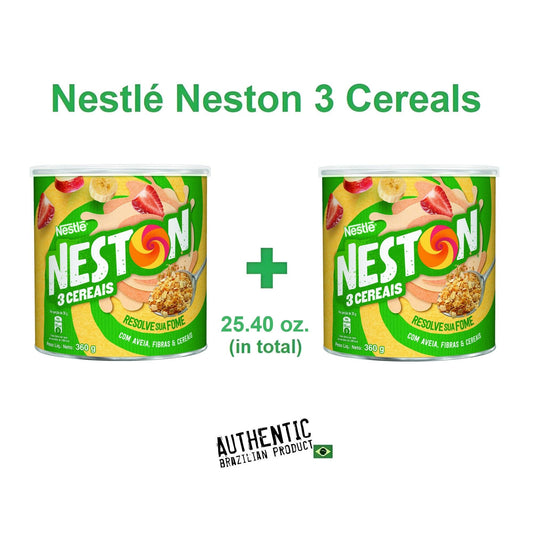 Nestlé Neston 3 Cereals 12.70 oz. (Pack of 2) - Brazilian Shop