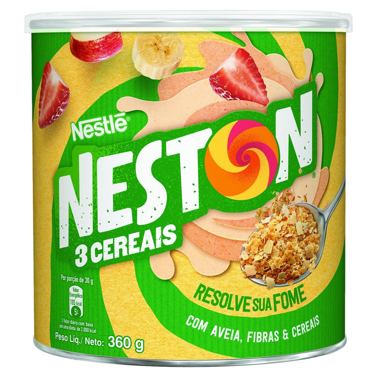 Nestlé Neston 3 Cereals 12.70 oz. (Pack of 2) - Brazilian Shop