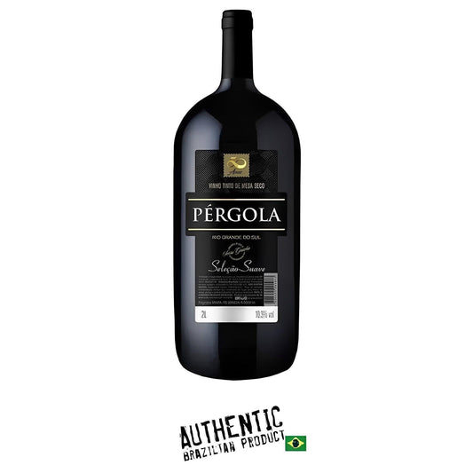 Pérgola Dry Red Wine 2L - Serra Gaúcha - Brazilian Shop