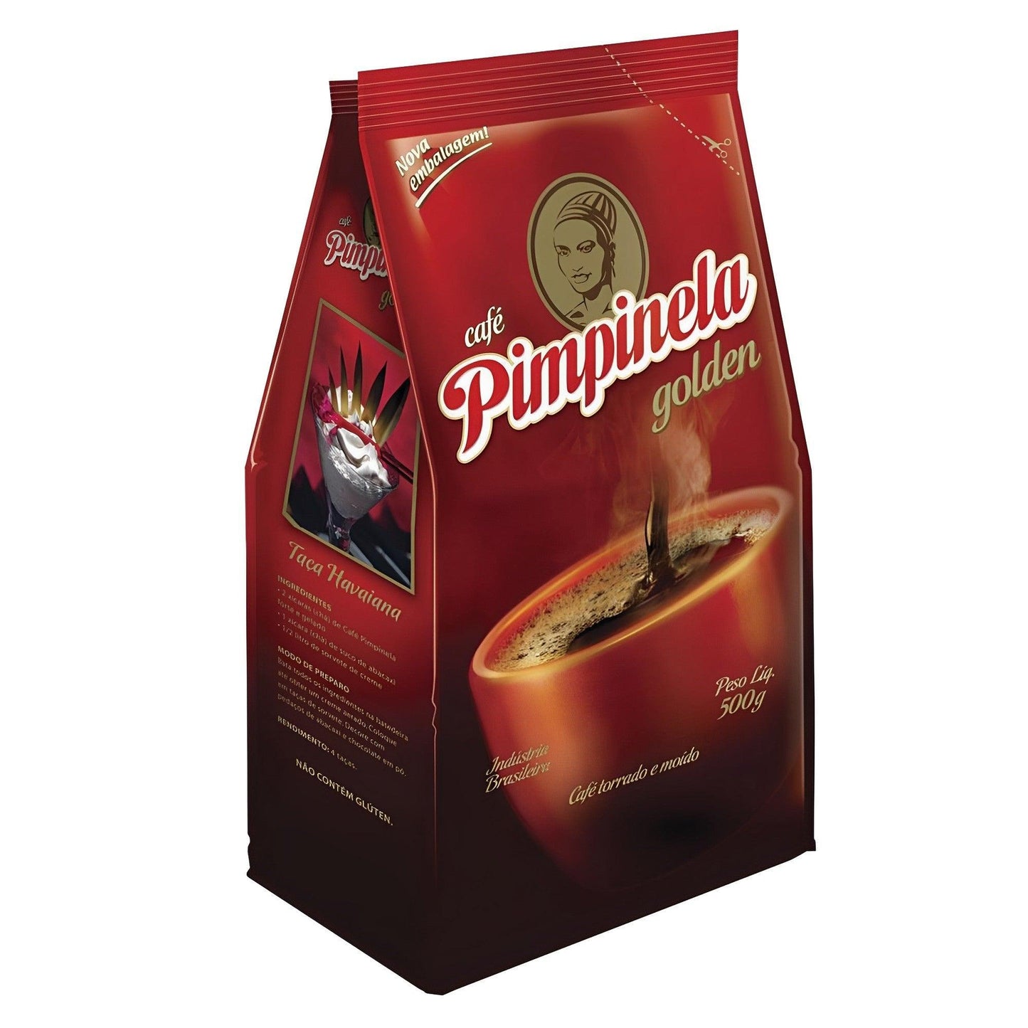 Pimpinela Golden Coffee 17.64 oz. (Pack of 2) - Brazilian Shop