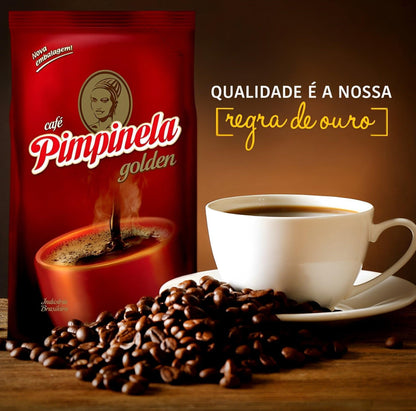 Pimpinela Golden Coffee 17.64 oz (Pack of 2) - Brazilian Shop