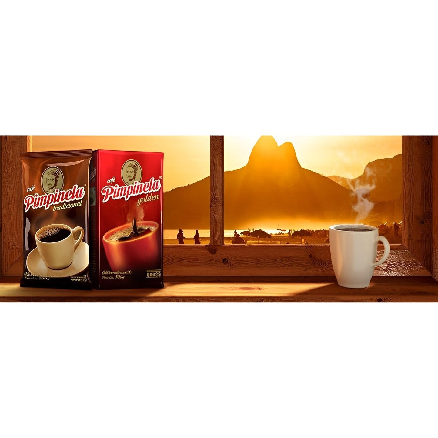 Pimpinela Golden Coffee 17.64 oz. (Pack of 2) - Brazilian Shop