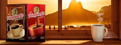 Pimpinela Golden Coffee 17.64 oz (Pack of 2) - Brazilian Shop