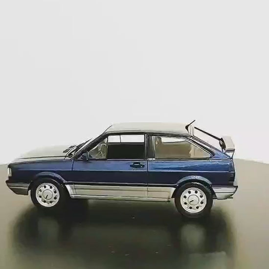 Volkswagen Gol GTI 1989 Blue 1/24 Diecast Model Car