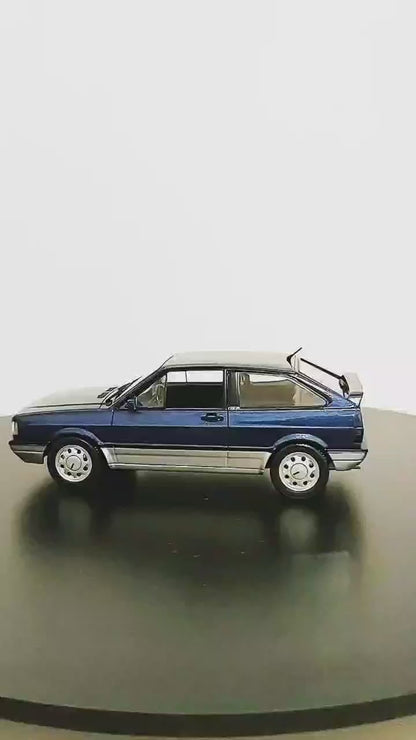 Volkswagen Gol GTI 1989 Blue 1/24 Diecast Model Car